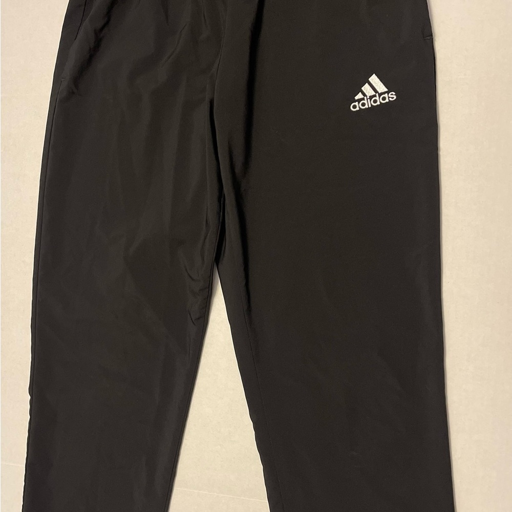 Adidas Black Sweatpants Athletic Joggers